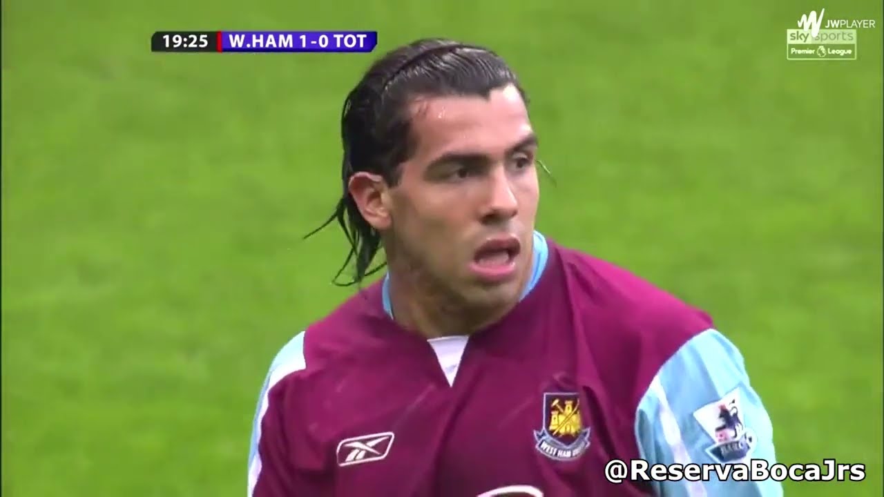CARLOS TEVEZ vs. Tottenham (Premier League 2006/07)
