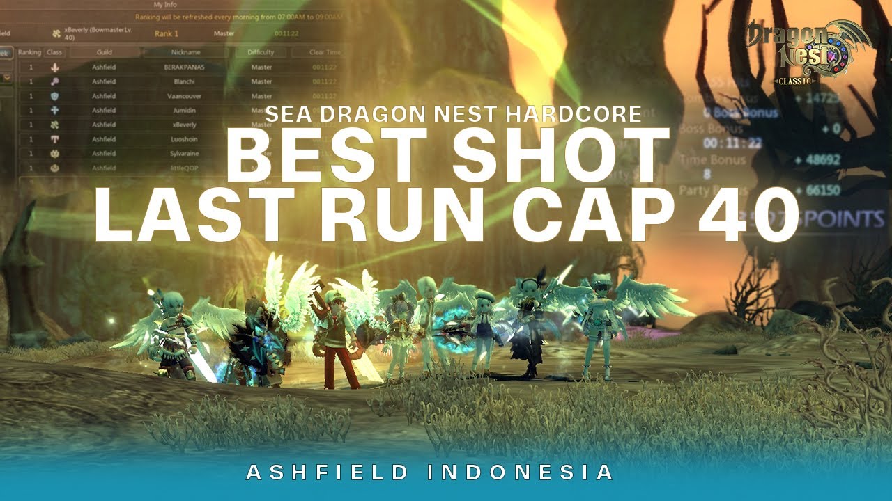 Ashfield SDN Hardcore Compilation POV (Dragon Nest SEA Classic)