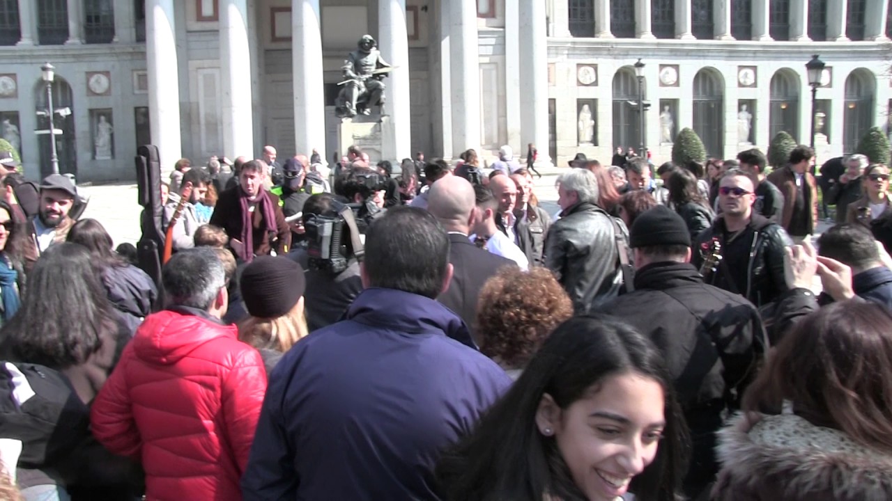 Amos Lora en el homenaje a Paco de Lucía
