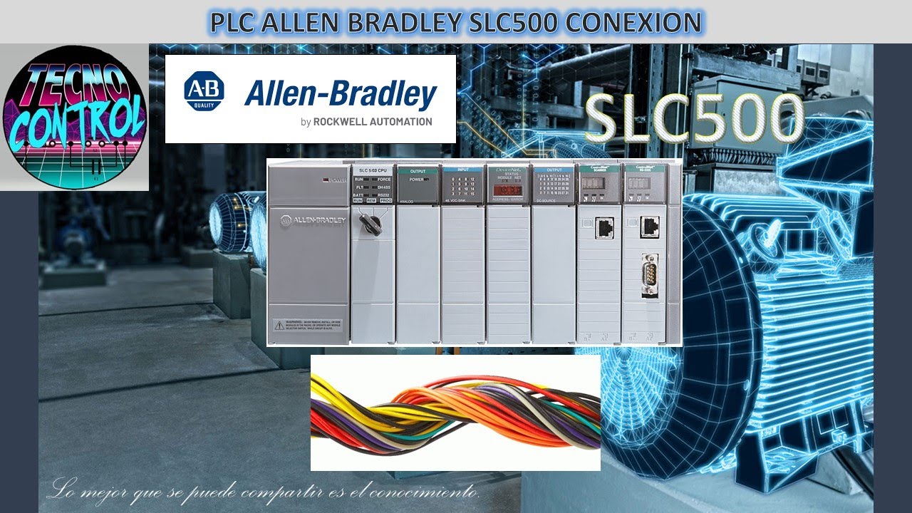 PLC ALLEN BRADLEY SLC500 CONEXION