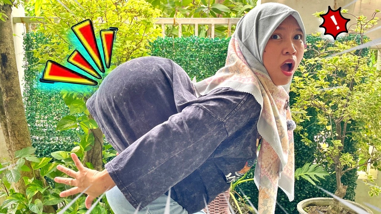 GAWAT‼️ASTAGA GARA&rdquo; LETUSKAN BALON POLKADOT PUNGGUNG BUNCIT BELAKANG || DRAMA parodi✨