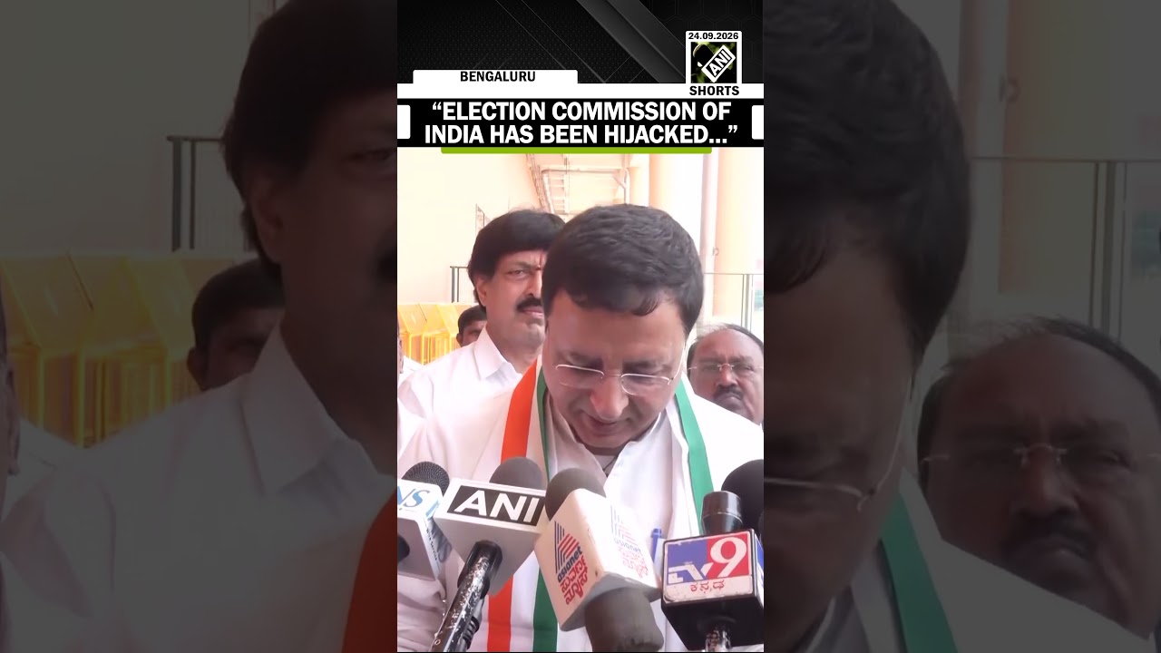 &ldquo;ECI has been hijacked&hellip;&rdquo;  Congress MP Randeep Surjewala attacks poll panel over SIR