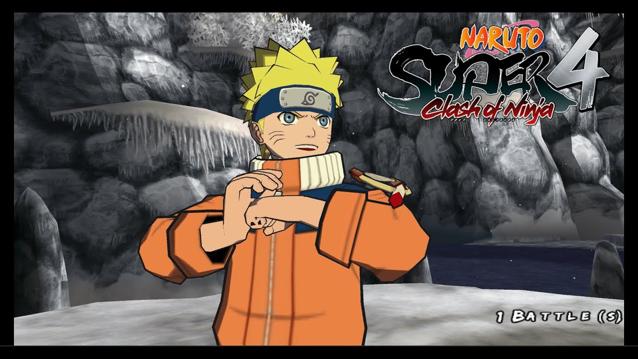 Super Naruto Clash of Ninja 4 [SCON4] - Naruto Gameplay [Hardest Difficulty] 1080p