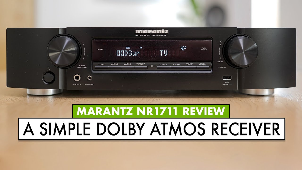 SIMPLE Home Theater Receiver! Marantz NR1711 - Marantz Receiver Review