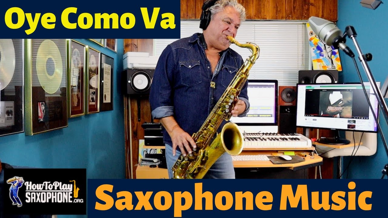Oye Como Va - Sax Cover - Saxophone Music with Custom Backing Track