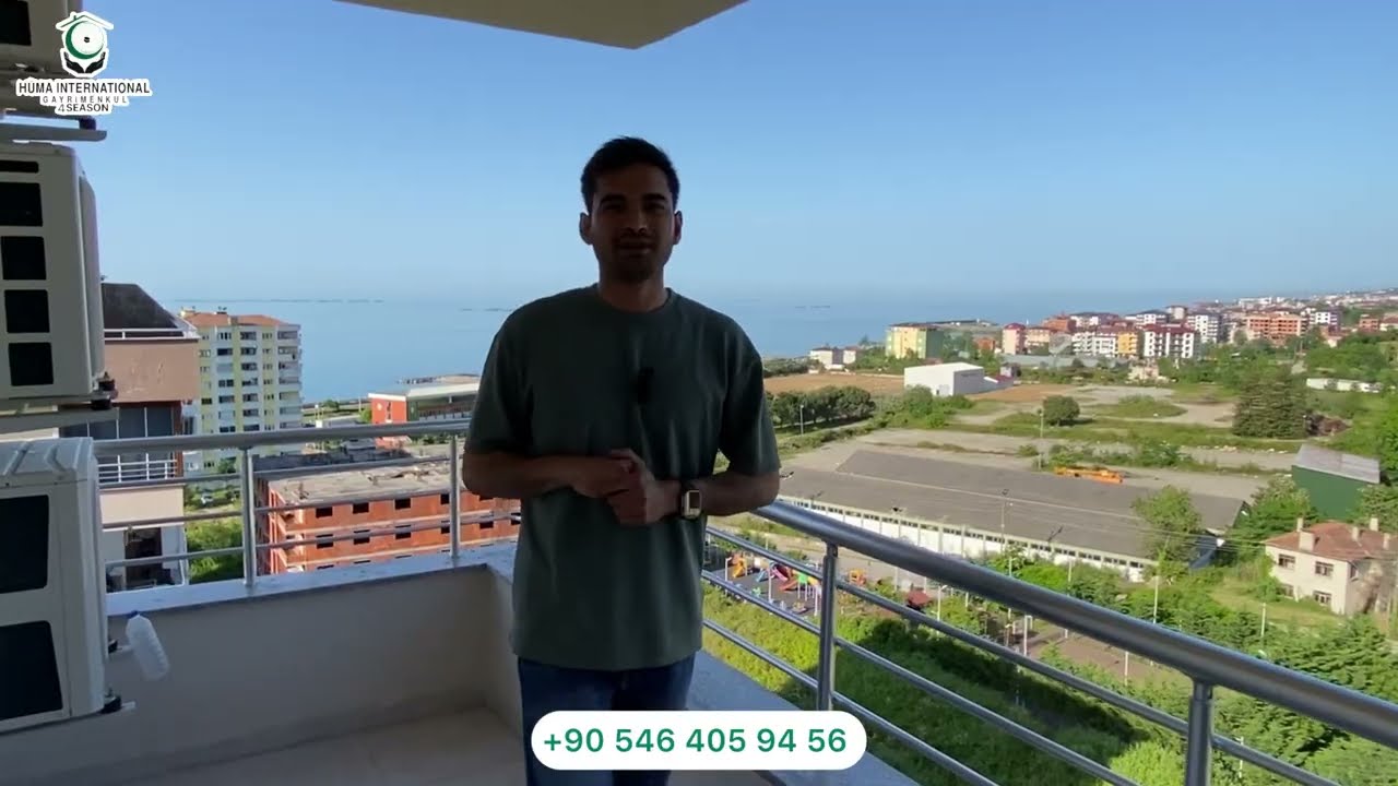 طرابزون – شقة دوبلكس 5+1 جميلة ومفروشة للبيع