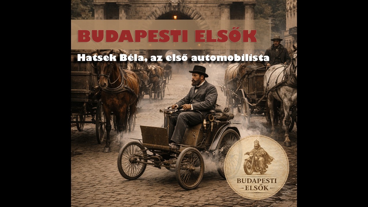 Hatsek Béla, az első automobilista