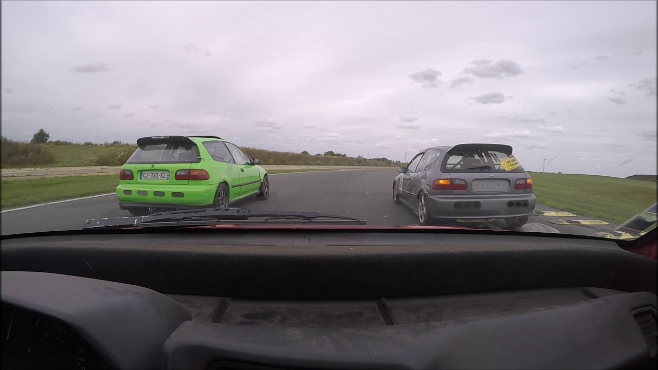 HEM 9 circuit de clastres honda crx ed9 26/08/18