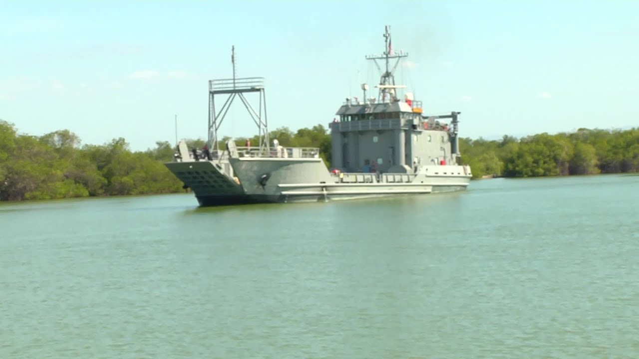 Army South Uses The LCU (Landing Craft Utility) For Joint Operations