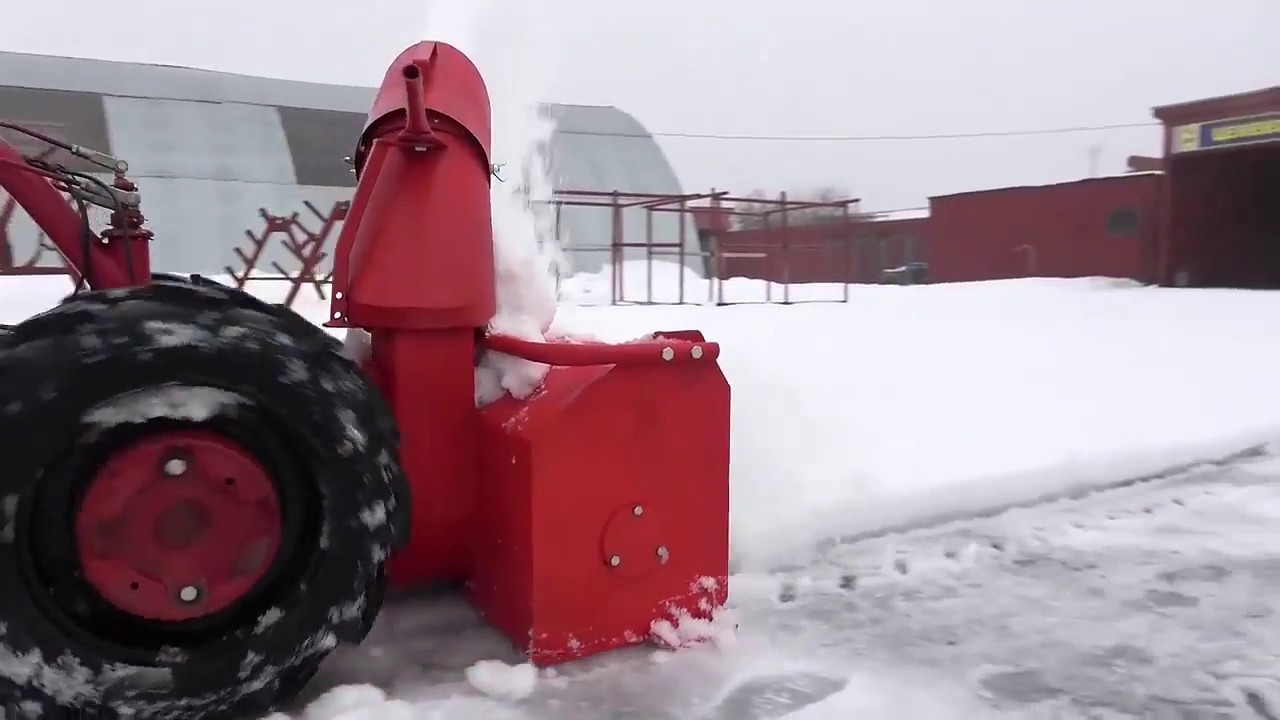 Снегоуборщик Пахарь для мотоблока Агро