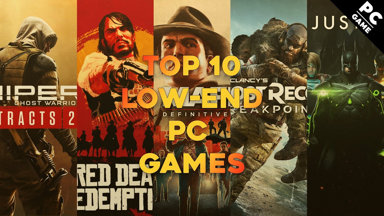 Top 10 PC Games That Performance Good on Low End PC