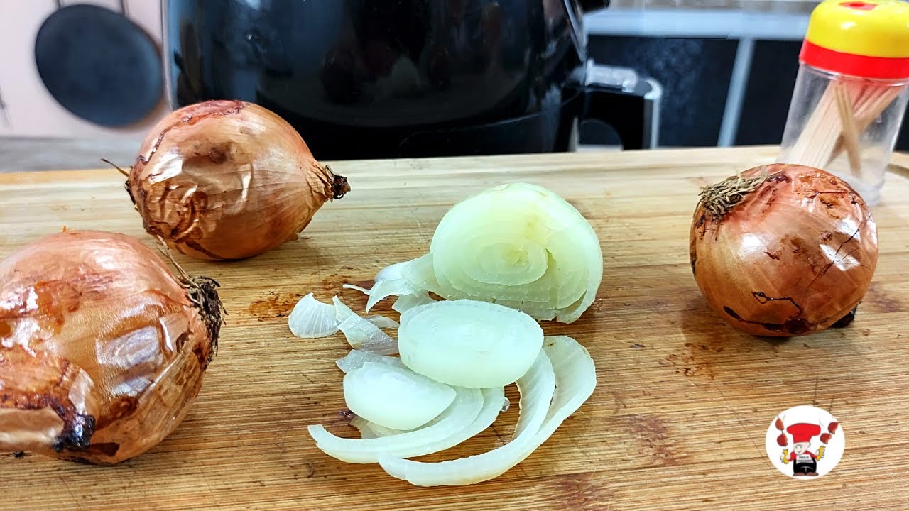 Como Assar Cebola na Airfryer Churrasco Perfeito