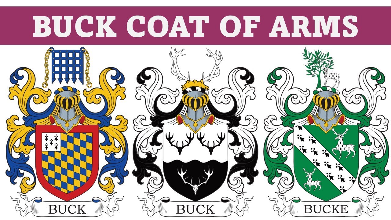 Buck Coat of Arms & Family Crest - Symbols, Bearers, History