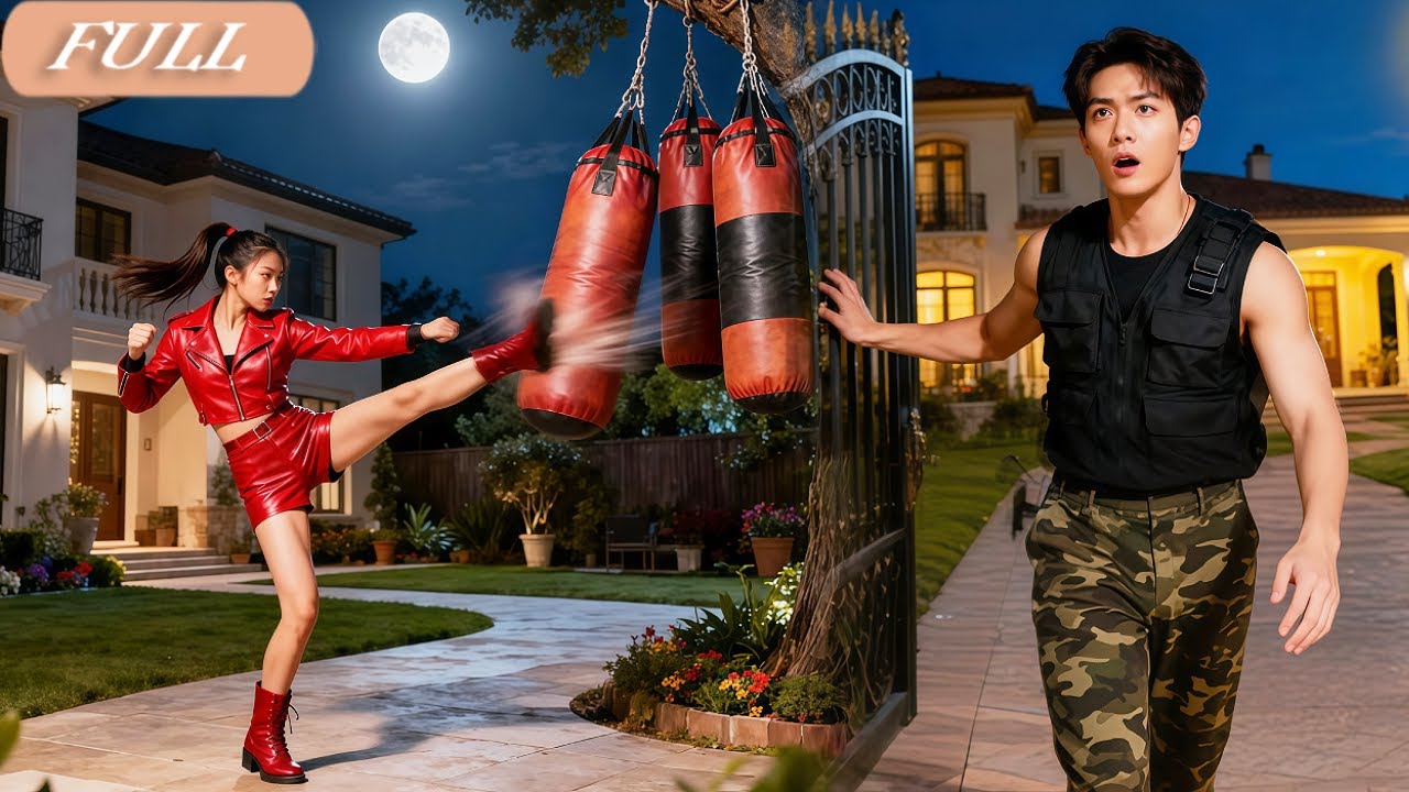 Officer CEO Ignore Weak Wife 5 Year—Until He Saw Her Secretly Hit 7 Punching Bag At Night! Fall Now!