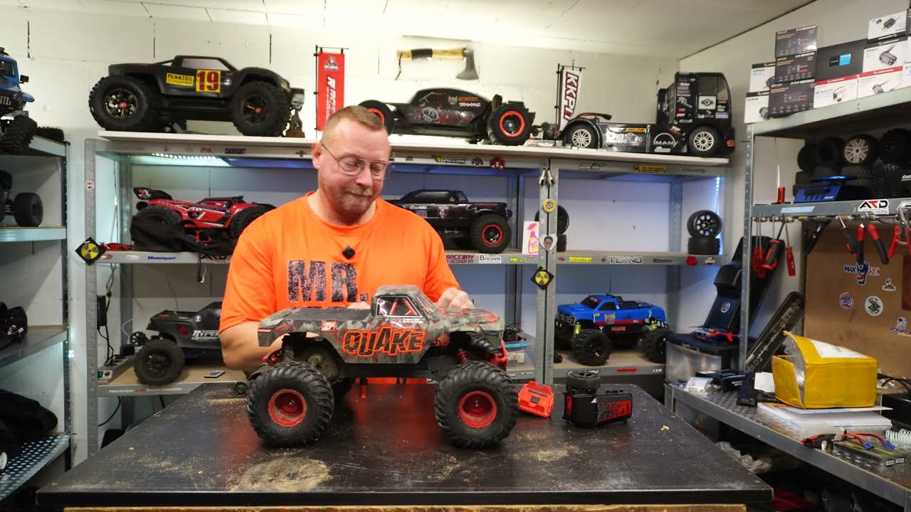 ARRMA QUAKE : apr&egrave;s l'essai : c'est de la balle !