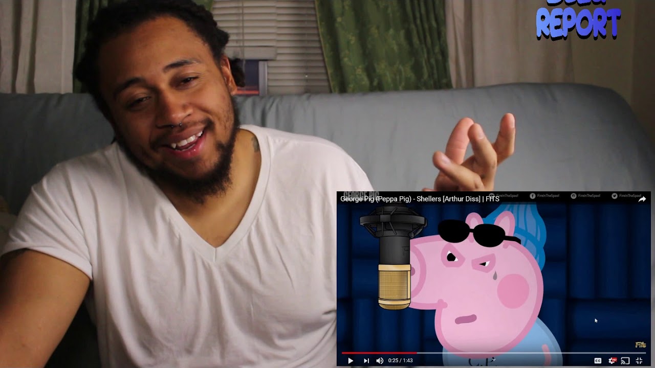 ARTHUR VS GEORGE PIG SHELLERS!!!!- Fire in the Spoof (REACTION) | THE BLEU REPORT