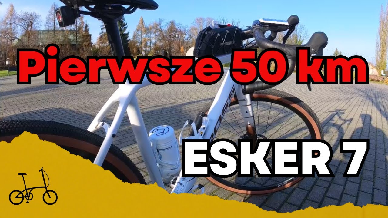 Kross Esker 0.7  2025 - pierwsza jazda👍