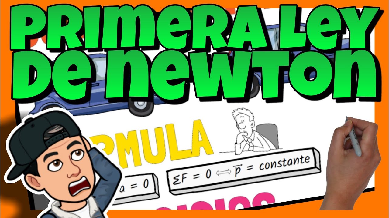 👨‍🔬 La PRIMERA LEY de NEWTON | Explicación, Fórmulas y Ejercicios