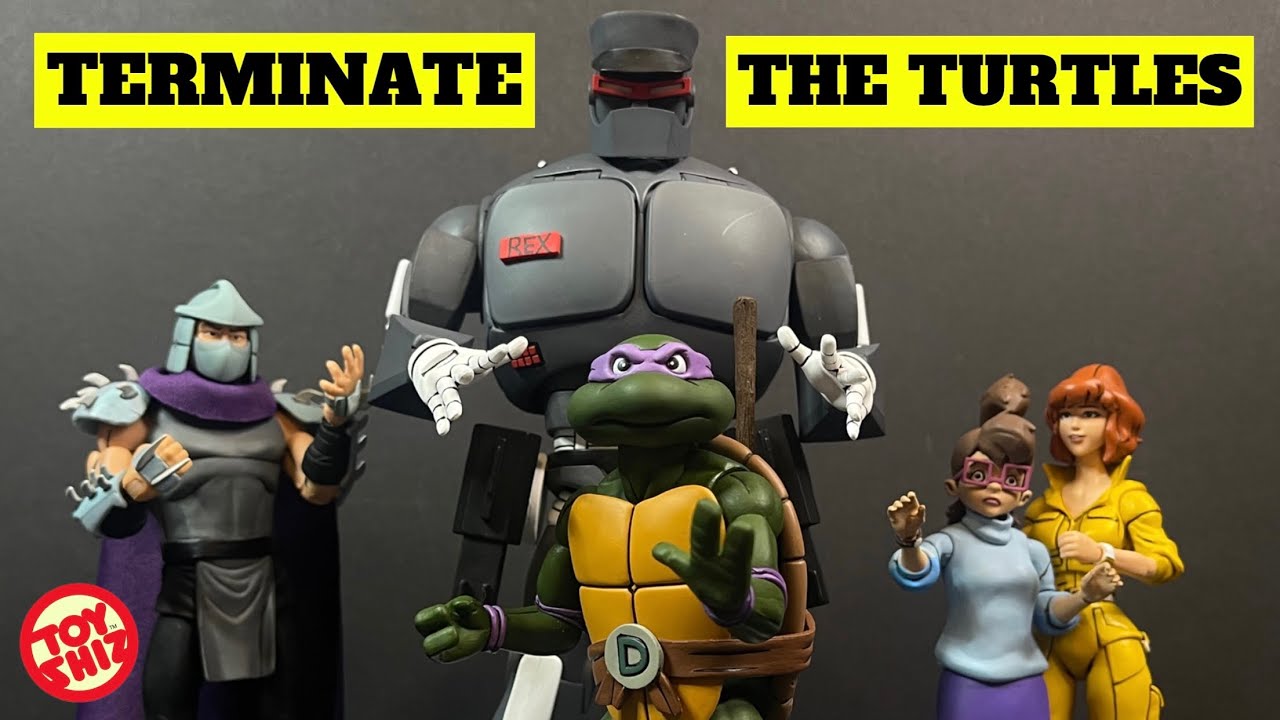 2024 TMNT EVIL REX-1 | 80s Cartoon Turtles | NECA Toys