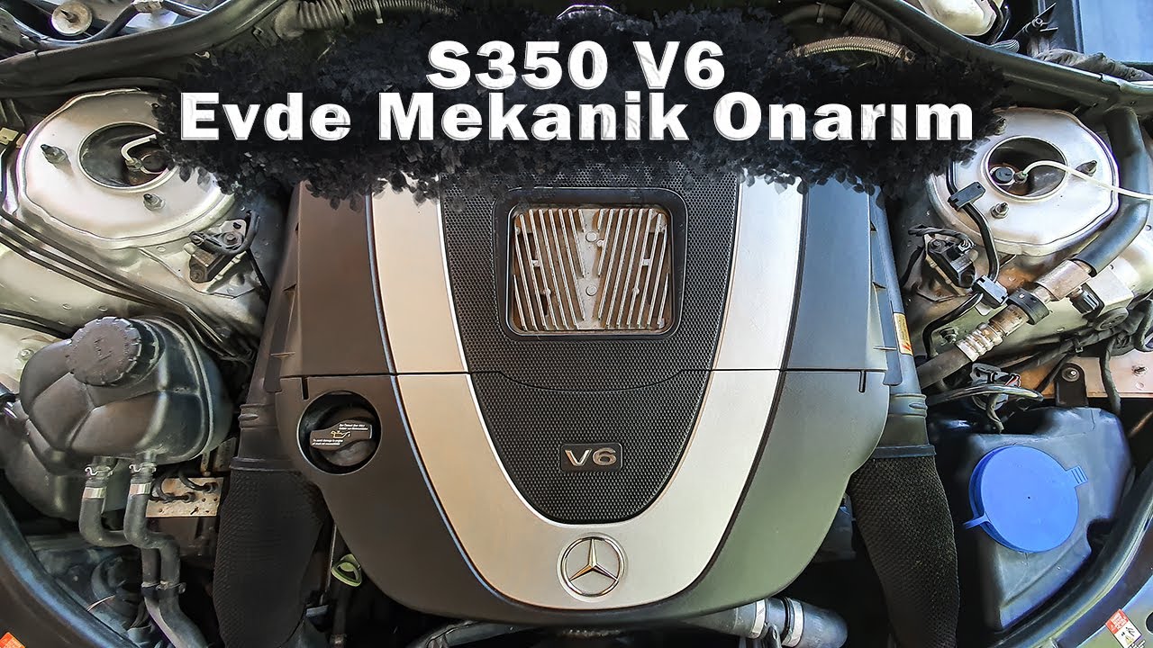 S350 V6 Evde Mekanik Onarım | Modelli Araba Dert Mi? | Vlog