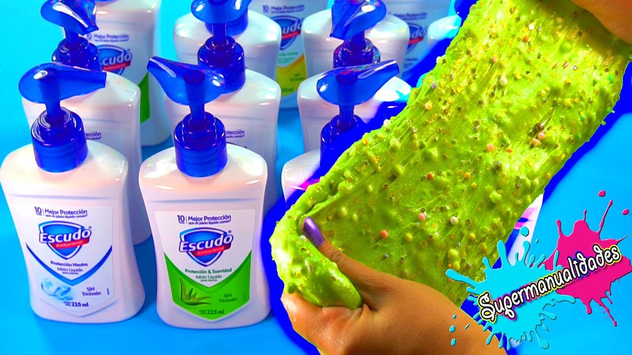NO elijas el jabón equivocado para hacer Slime / Supermanualidades