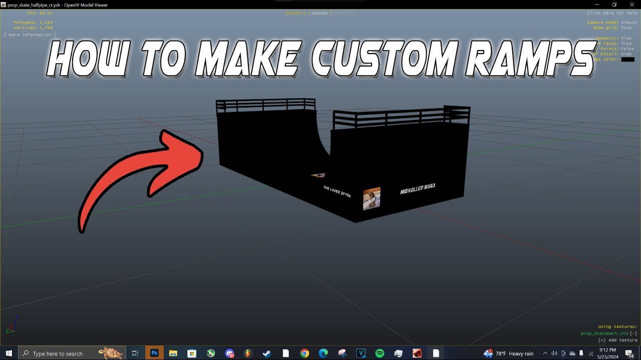 How to make Custom Ramps!