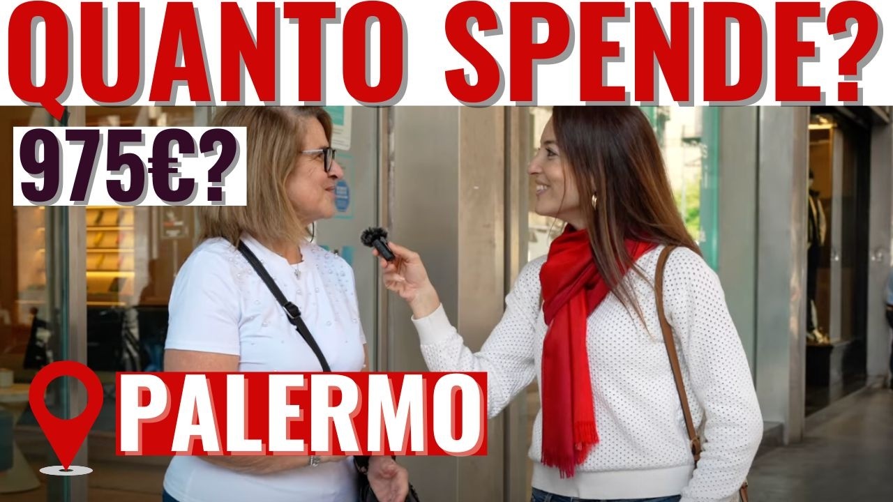 Quanto COSTA vivere in ITALIA? Stipendi vs Costi (PALERMO) | How much does it cost to live in Italy?