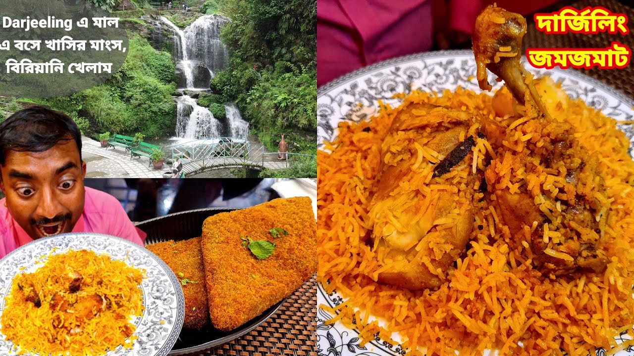 Darjeeling Jomjomaat || Darjeeling Mall এ বসে Mutton Biriyani, Chicken Biriyani, Tandoori খেলাম ||