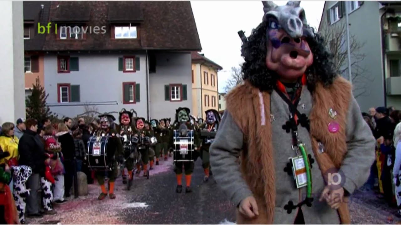 Fränkeschränzer Fasnacht-Clip «Karla With A K» @Umzug Frenkendorf 2010