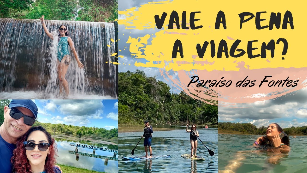 Vlog: PARAÍSO das FONTES em SANTO ANTÔNIO do TAUÁ | Balneário e lago de águas cristalinas no Pará