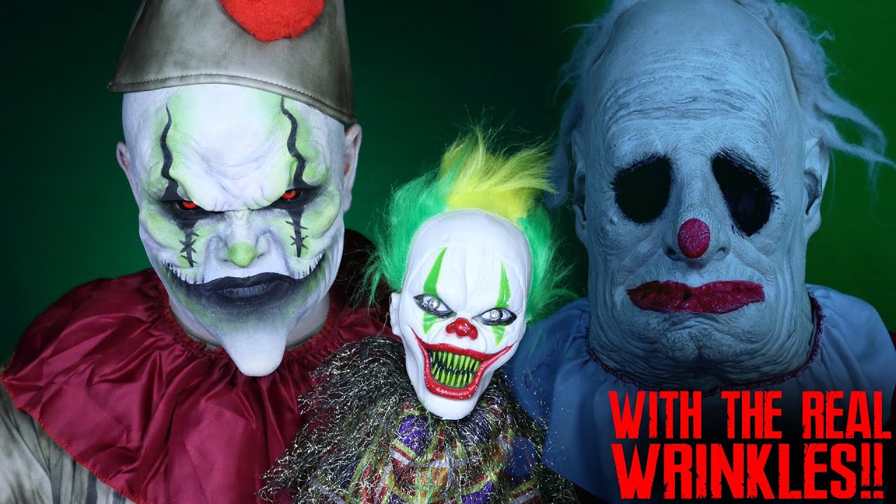 ACID CLOWN FEATURING WRINKLES! - Halloween Makeup Tutorial!