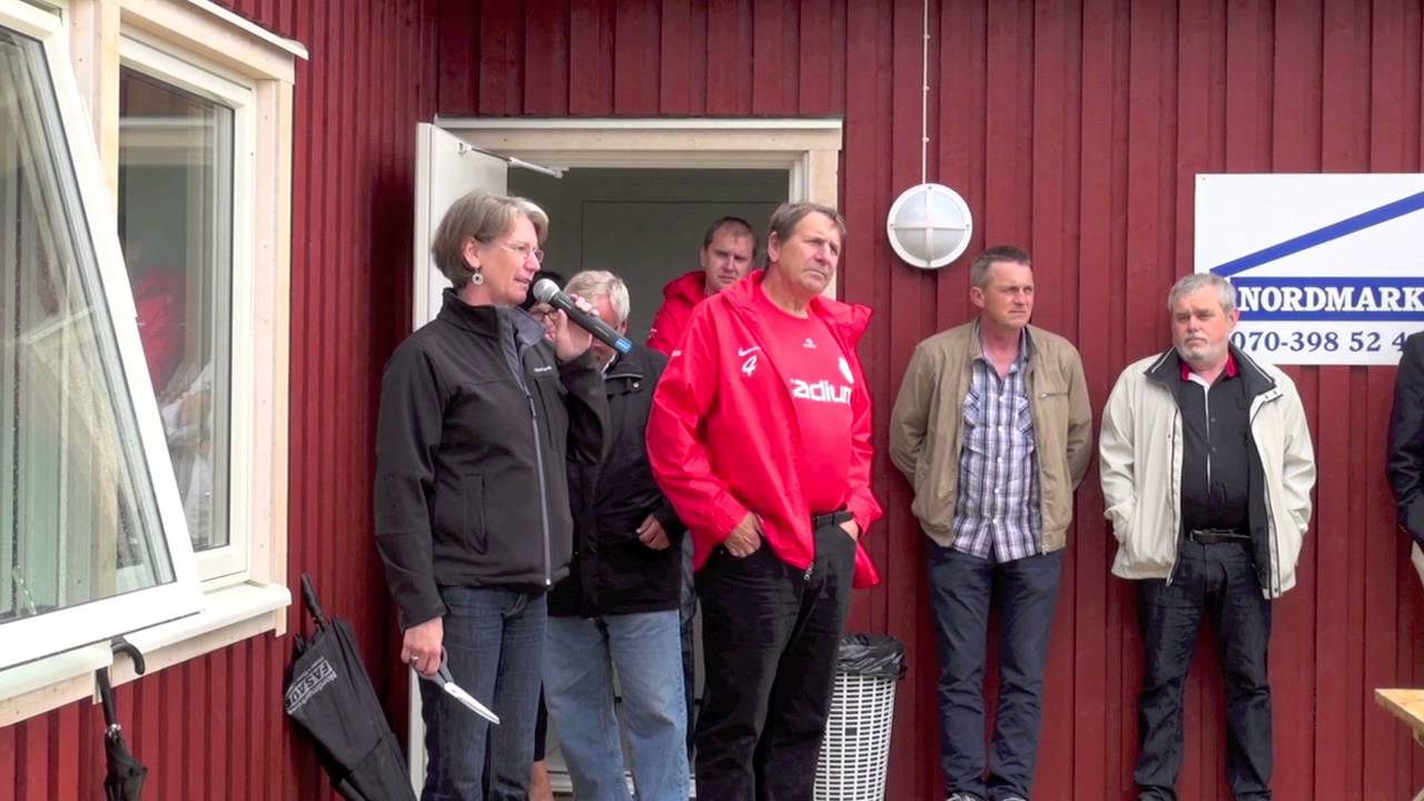 Töcksfors IF:s 80 års firande med invigning av nya klubbstugan - 2013-06-29