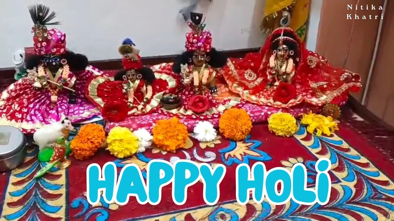 Happy Holi Guys 😁 Maza hi aagya #nitikakhatri #adayinmylife #familyvlog #nitikakhatri #nitikavlogs 