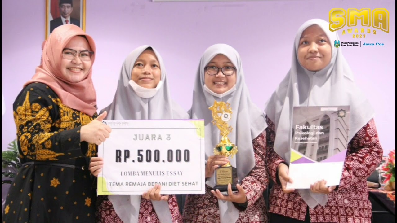Jawa Pos SMA Awards 2023 – Duta Pelajar Putri – SMAN 1 Sooko