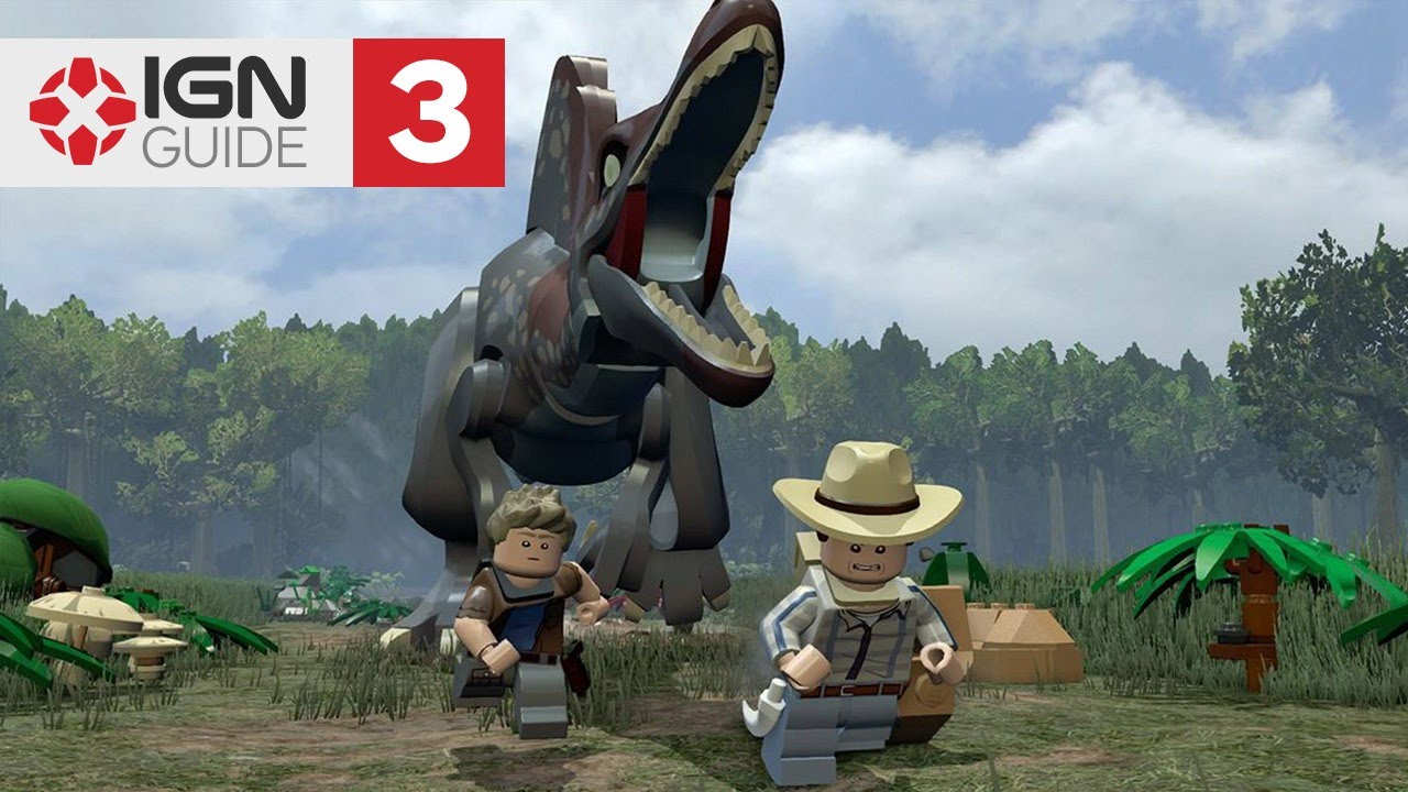 LEGO Jurassic World - Jurassic Park III Walkthrough: Breeding Facility