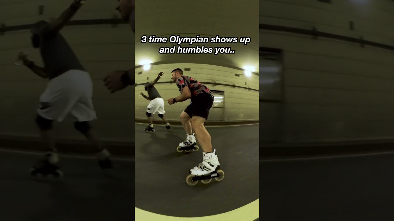 Wednesday night skate NYC crashed by an Olympian | @JoeyMantiaSkates