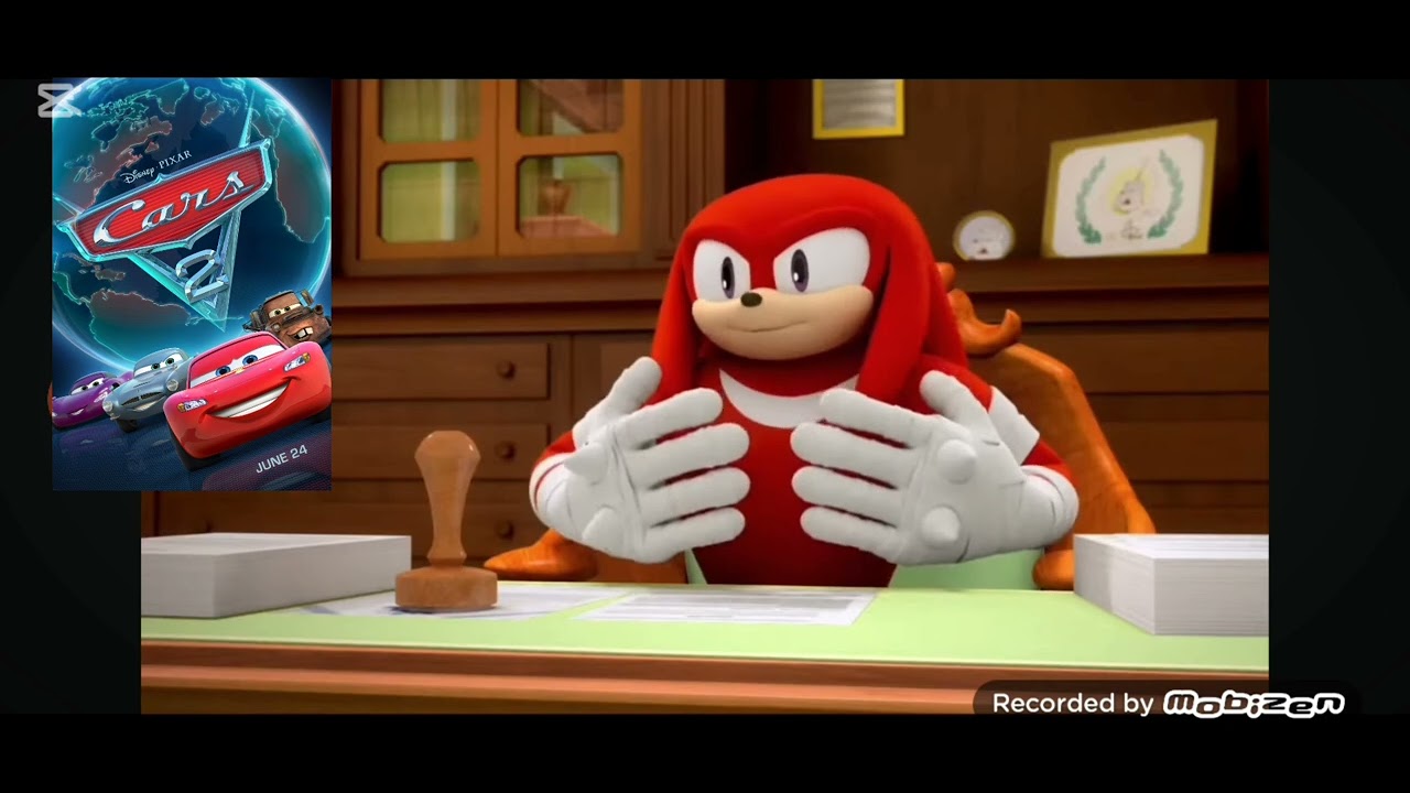 Knuckles approves/denies every Pixar Movie based on my opinions 