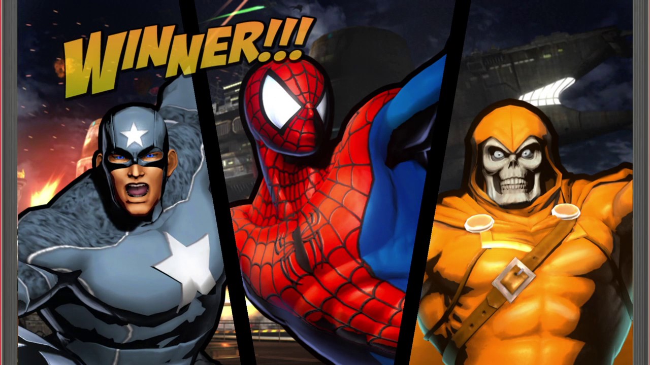 ULTIMATE MARVEL VS. CAPCOM 3 Spiderman,Captain America,Taskmaster Gameplay Request