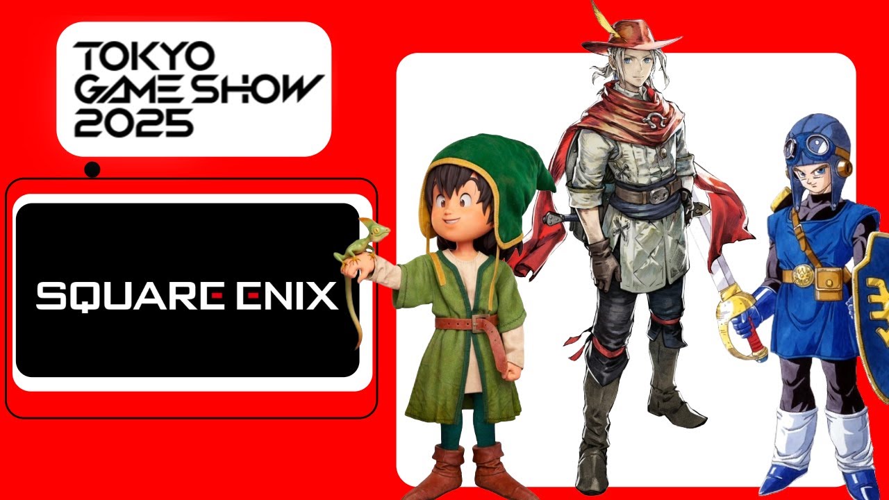 Square Enix — мастер пиксельных РПГ! TGS 2025 Hobby Genki