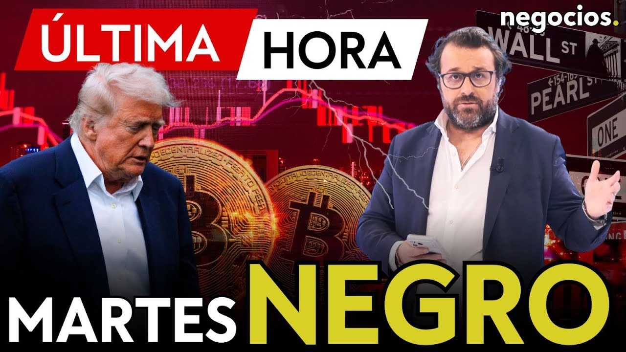 ÚLTIMA HORA: Martes negro para Bitcoin y Wall Street: El mercado tiembla ante Irán y Binance