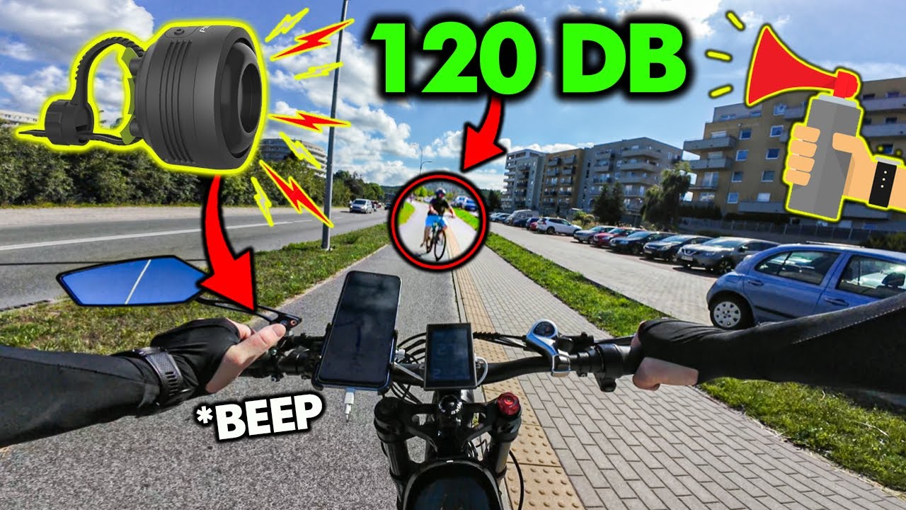 TEN KLAKSON USŁYSZY KAŻDY !! DZWONEK I ALARM W JEDNYM PIDZOOM FH60