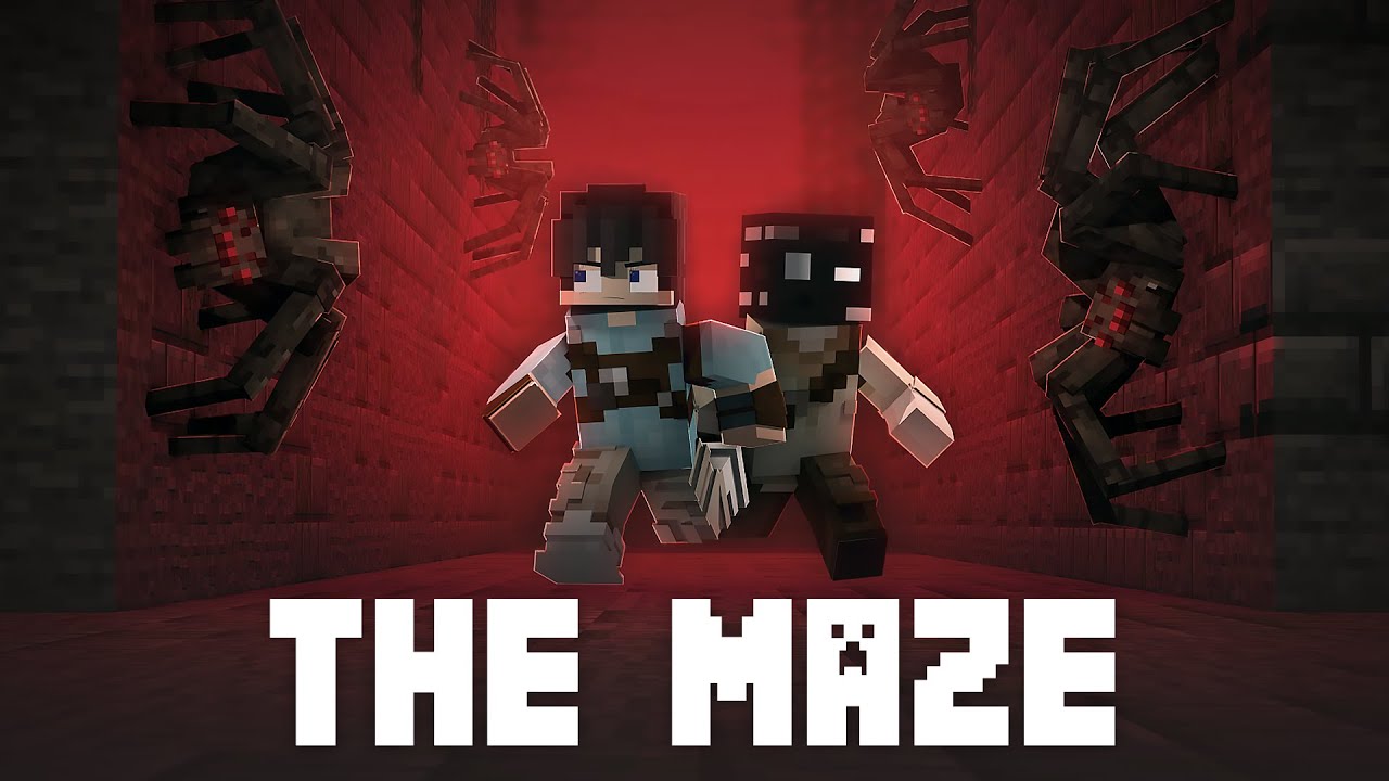 100 Hari Minecraft The Maze Runner