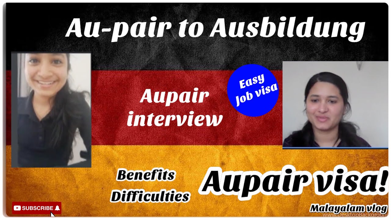 My journey from Au-pair to Ausbildung in Germany | Aupair interview #germany #lifeingermany #mallus