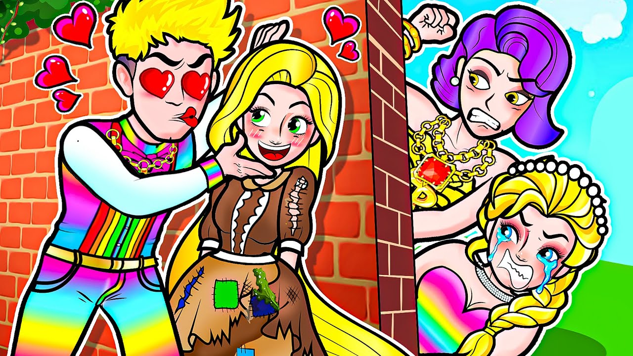 [🐾paper dolls🐾] Giga Rich vs Rich vs Poor Student in The School Dormitory | Rapunzel Family 놀이 종이