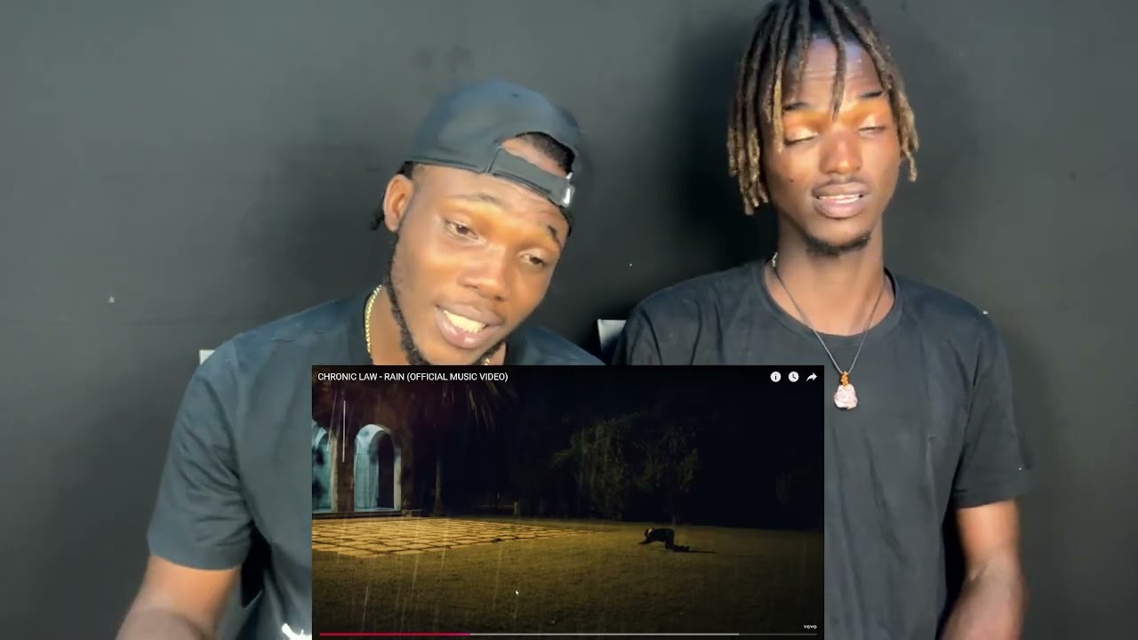 CHRONIC LAW - RAIN (OFFICIAL MUSIC VIDEO) (REACTION!!!)
