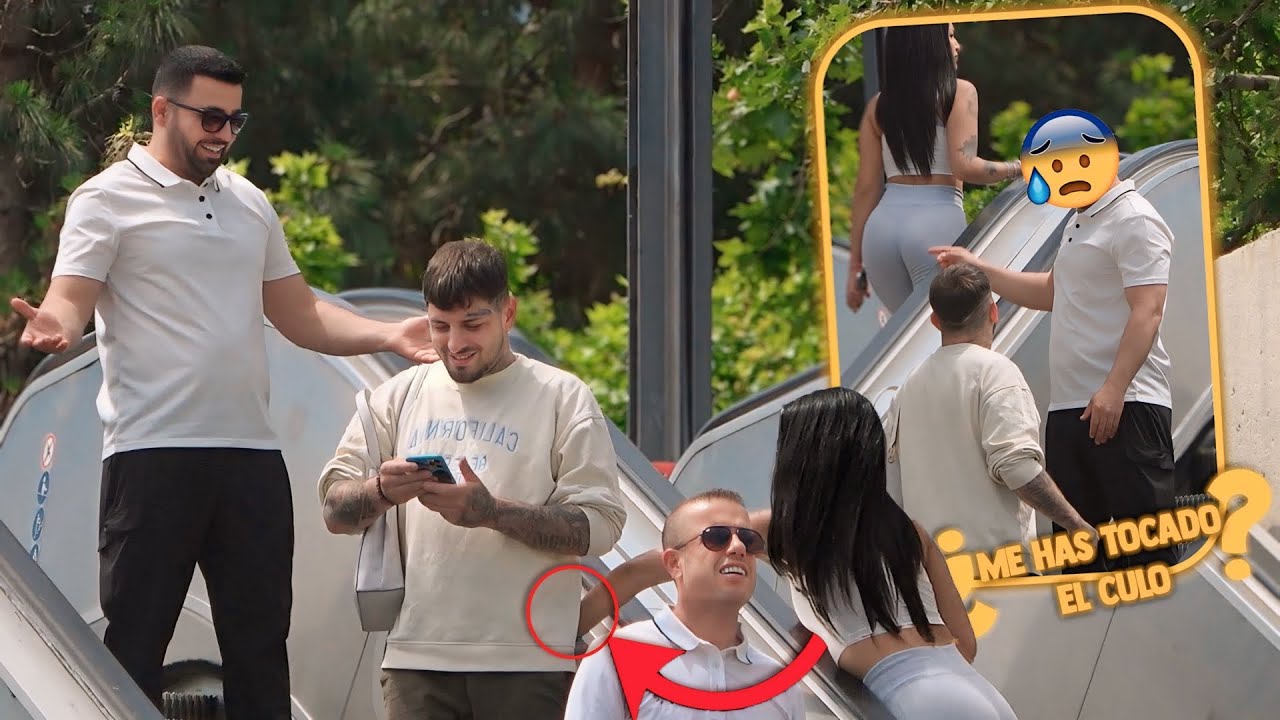 Las MEJORES BROMAS en ESCALERAS MECÁNICAS🤣 (Broma con cámara oculta)