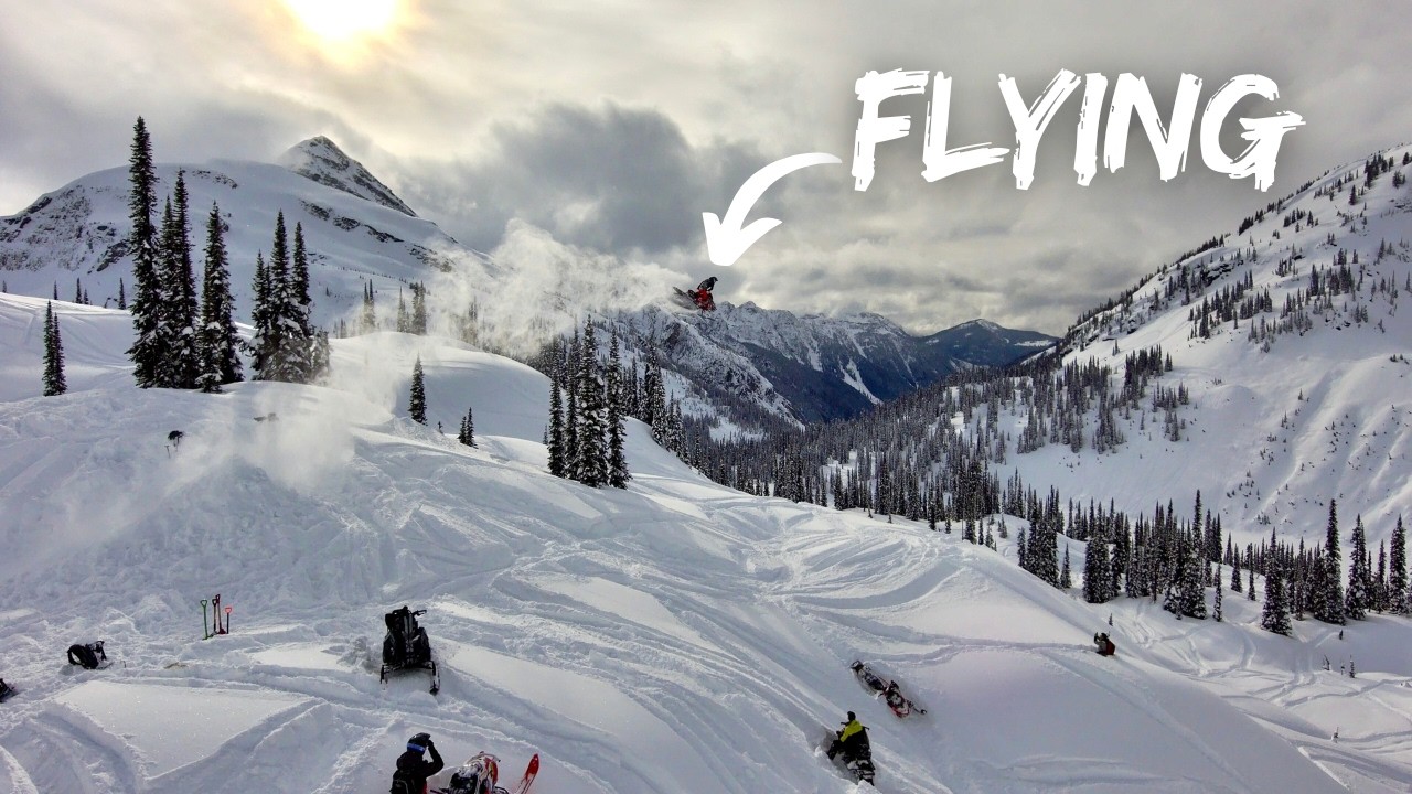 GIANT Backcountry Snowmobile Jump