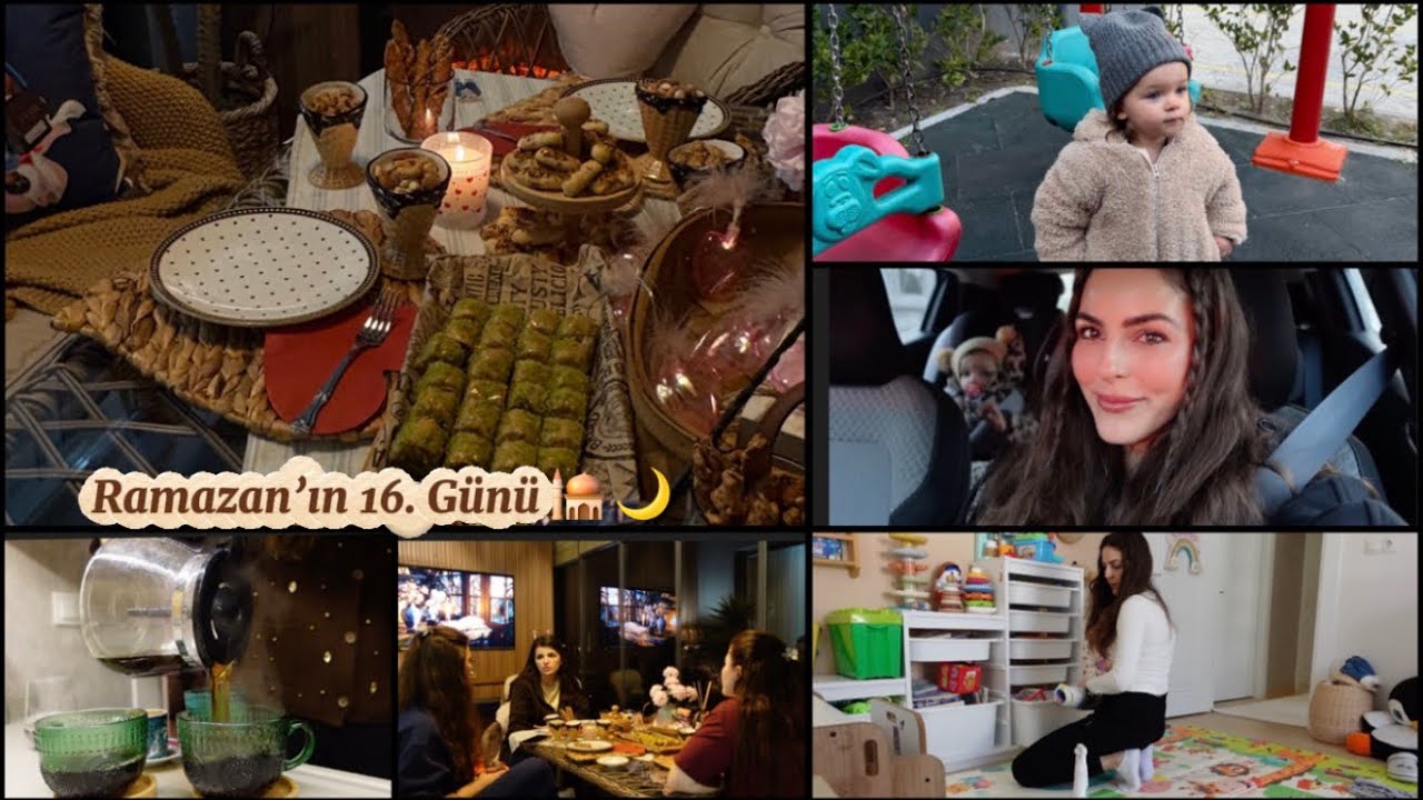 RAMAZAN’DA HER GÜNE BİR VLOG (16/29) Misafir Sonrası Ev Toparlama , Komşuma kahveye gittik 