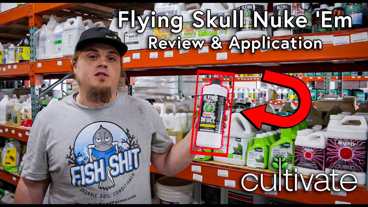 Flying Skull Nuke 'Em Pesticide Review and How to Apply