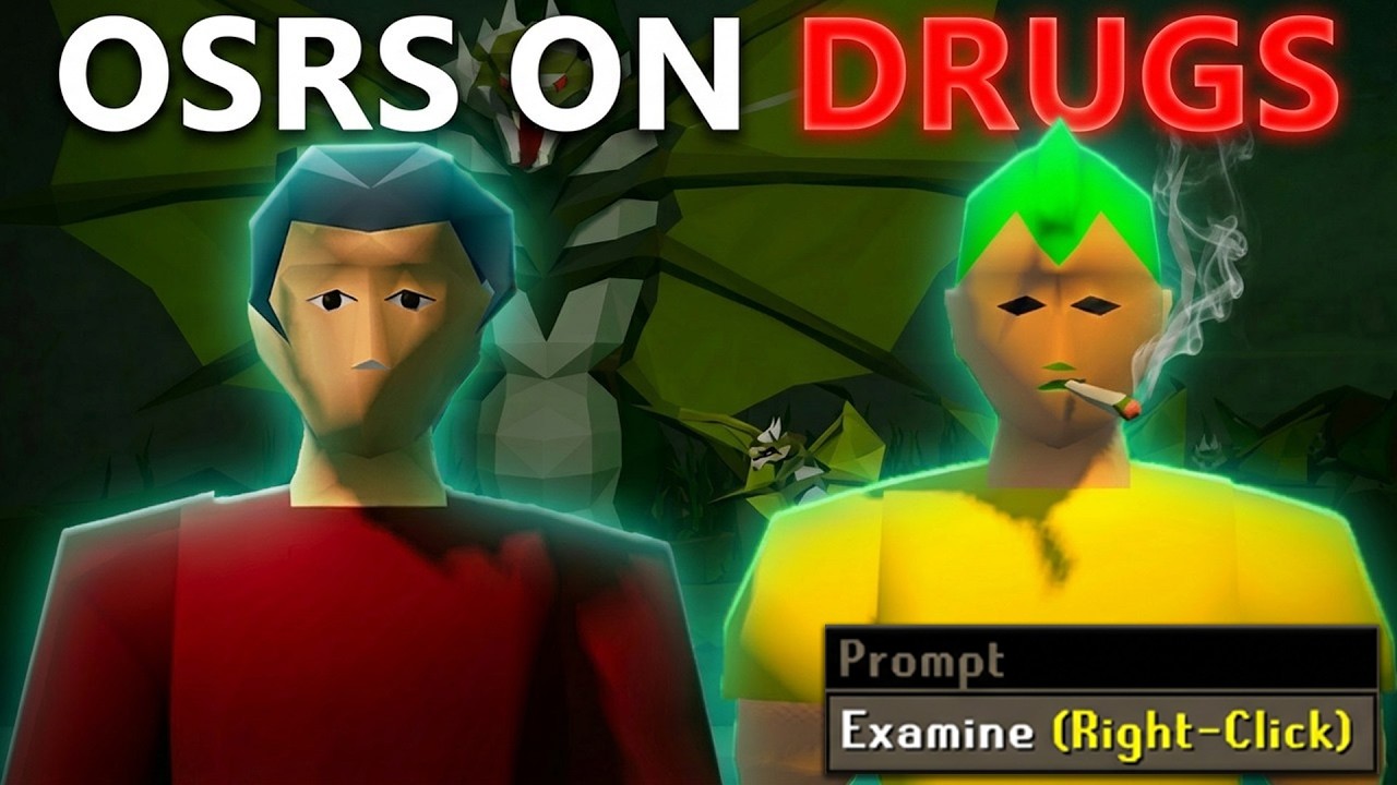 I Found One of the BIGGEST Drug Users in OSRS! - Right-Click Examine